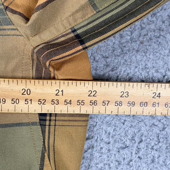 Duluth Trading Co Alakan Hardgear Button Shirt Men's Medium Plaid New - Picture 5 of 9